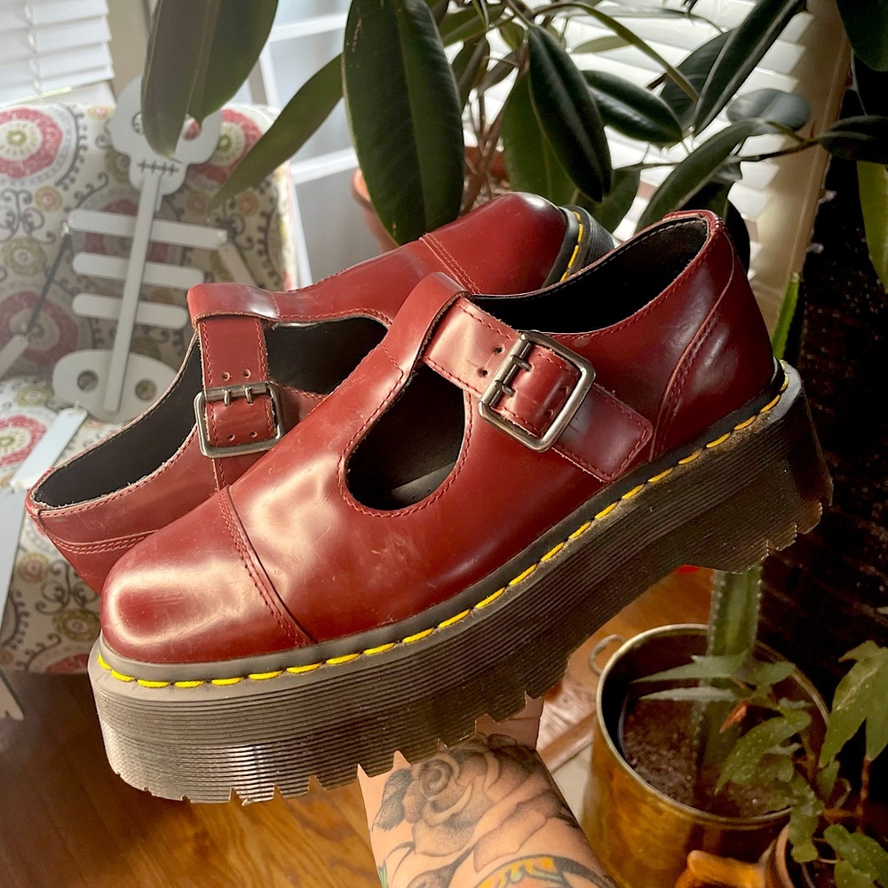 Dr. Marten platform maryjane Bethan - RARE